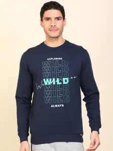 Wildcraft Typogaphy Printed Round Neck Cotton Pullover Sweatshirt