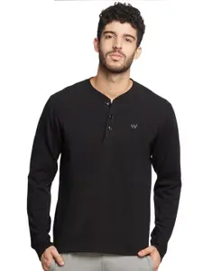 Wildcraft Henley Neck Pullover Cotton Sweatshirt