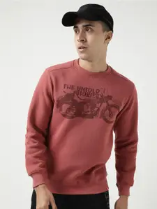 Wildcraft Typography Printed Cotton Pullover
