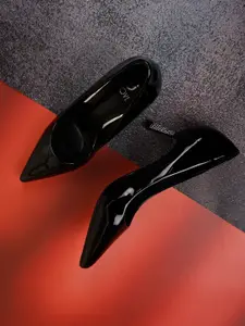 Jove Pointed Toe Embellished Detail Slim Heeled Pumps