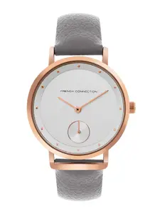 French Connection Women Leather Straps Analogue Watch FCW09UL