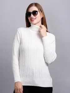 GODFREY Cable Knit Woollen Pullover Sweater