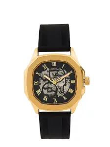 French Connection Men Round Dial Sillicon Straps Automatic Watch- FCA05-2