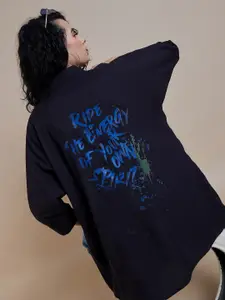 Roadster Graphic Printed Oversized Casual Shirts