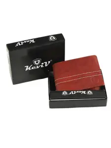 Keviv RFID Leather Two Fold Wallet