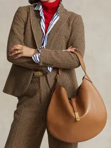 Polo Ralph Lauren Leather Shoulder Handbags