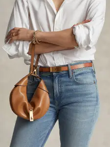 Polo Ralph Lauren Leather Mini Shoulder Handbags