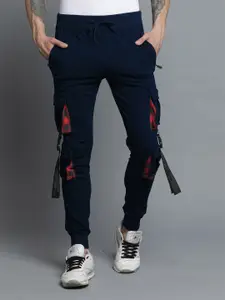 Maniac Men Slim Fit Mid Rise Cotton Joggers