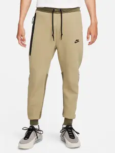 Nike Men Brown Sportswear Tech Fleece Joggers