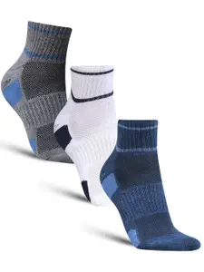 Dollar Socks Men Pack Of 3 Patterned Cotton Above Ankle-Length Socks