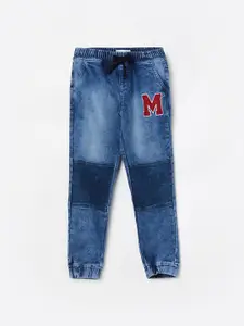 Fame Forever by Lifestyle Boys Slim Fit Mid-Rise Heavy Fade Pure Cotton Jeans