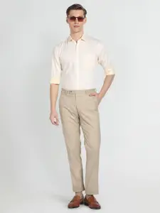 Arrow Slim Fit Cotton Geometric Pattern Dobby Formal Shirt