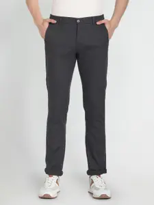 Arrow Sport Men Slim Fit Low-Rise Cotton Chinos Trousers
