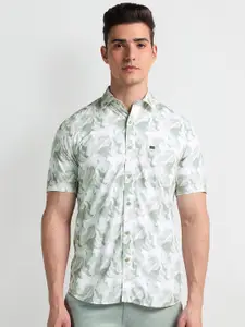 Arrow Sport Abstract Printed Cotton Casual Shirt