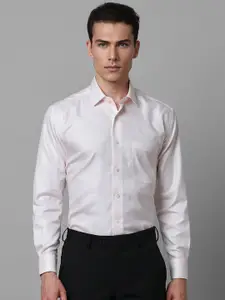 Luxure by Louis Philippe Striped Cotton Classic Fit Opaque Formal Shirt