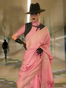 Mitera Woven Design Zari Silk Banarasi Saree