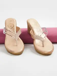 Melange by Lifestyle Embellished Wedge Sandals