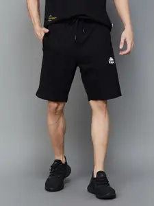Kappa Men Mid-Rise Cotton Sports Shorts