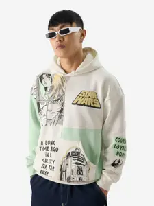 The Souled Store Star Wars Printed Hooded Sweatshirt