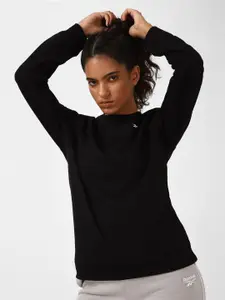 Reebok Women Alder Long Sleeves Round Neck Pullover Sweatshirt