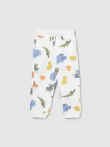 max Infant Boys Graphic Printed Pure Cotton Joggers