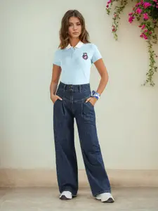 U.S. Polo Assn. Women Polo CollarT-shirt