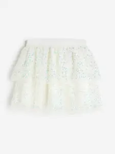 H&M Girls Sequined Tulle Skirt