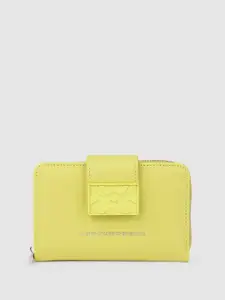 United Colors of Benetton Women Solid Two Fold Wallet