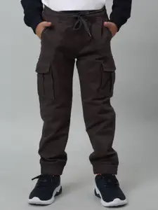 Cantabil Boys Mid-Rise Cotton Joggers
