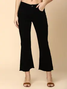 V-Mart Women Clean Look High-Rise Cropped Jeans