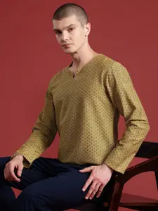 Anouk Woven Design Kurta