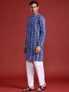 Anouk Pure Cotton Geometric Printed Kurta