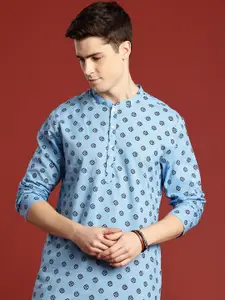 Anouk Ethnic Motifs Printed Pure Cotton Kurta