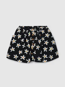 max Girls Floral Printed A-Line Skirts