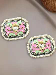 OOMPH Contemporary Enamelled Meenakari Studs