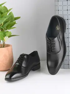 House of Pataudi Men Lace Up Formal Derbys