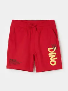 Fame Forever by Lifestyle Boys Typography Printed Pure Cotton Shorts