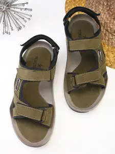 The Roadster Lifestyle Co. Men Velcro Sports Sandals