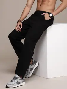 Roadster Men Relaxed Fit Pure Cotton Chinos