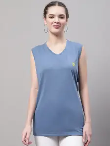 MACK JONNEY V-Neck Cotton T-Shirt