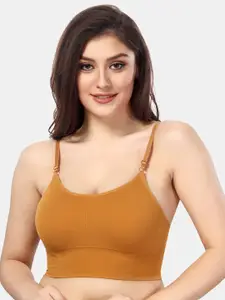 Fabme Full Coverage Seamless Non-Wired Non Padded T-shirt Bra With All Day Comfort