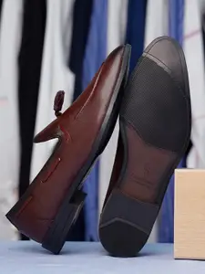 LOUIS STITCH 
Men Formal Slip On Tassel Moccasin Shoes