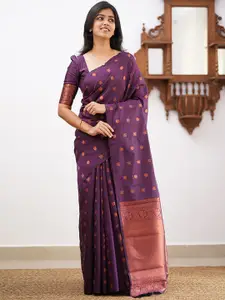 KALINI Ethnic Motifs Woven Design Banarasi Saree