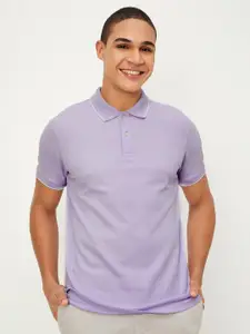 max Polo Collar Short Sleeves Cotton T-shirt