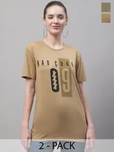 MACK JONNEY Pack Of 2 Cotton T-shirts