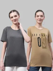 MACK JONNEY Pack Of 2 Cotton T-shirts