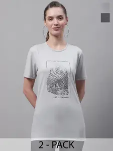 MACK JONNEY Pack Of 2 Short Sleeves Cotton T-shirt