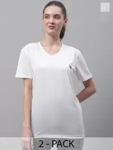 MACK JONNEY Pack Of 2 Cotton T-shirts