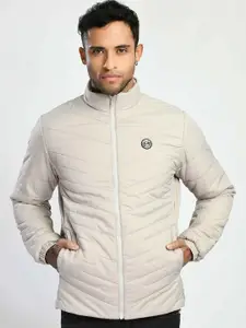 SQUIREHOOD Mock Collar Puffer Jacket