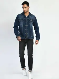 SQUIREHOOD Washed Denim Jacket